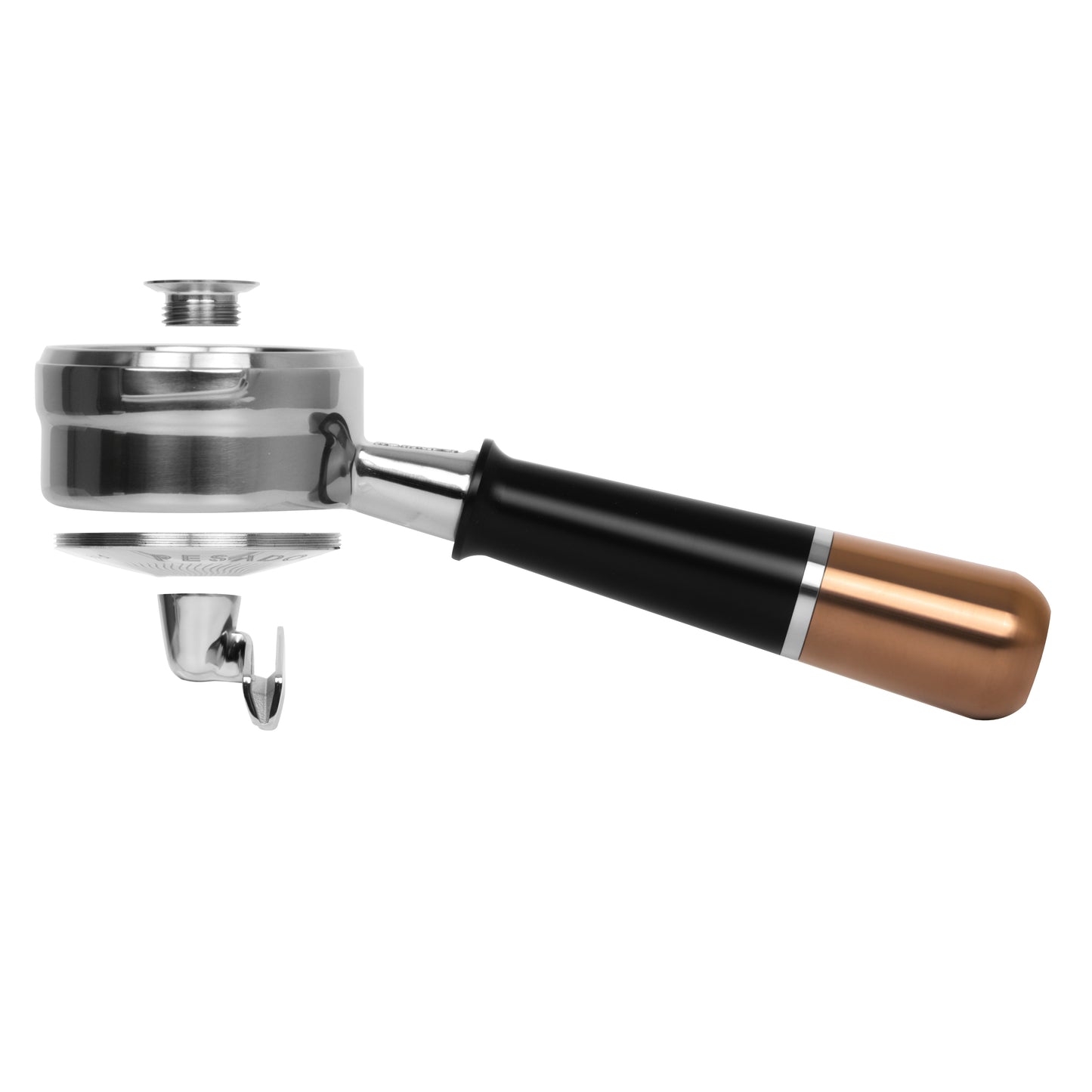 Pesado Hybrid Double Spouted Portafilter (Nuova Simonelli)