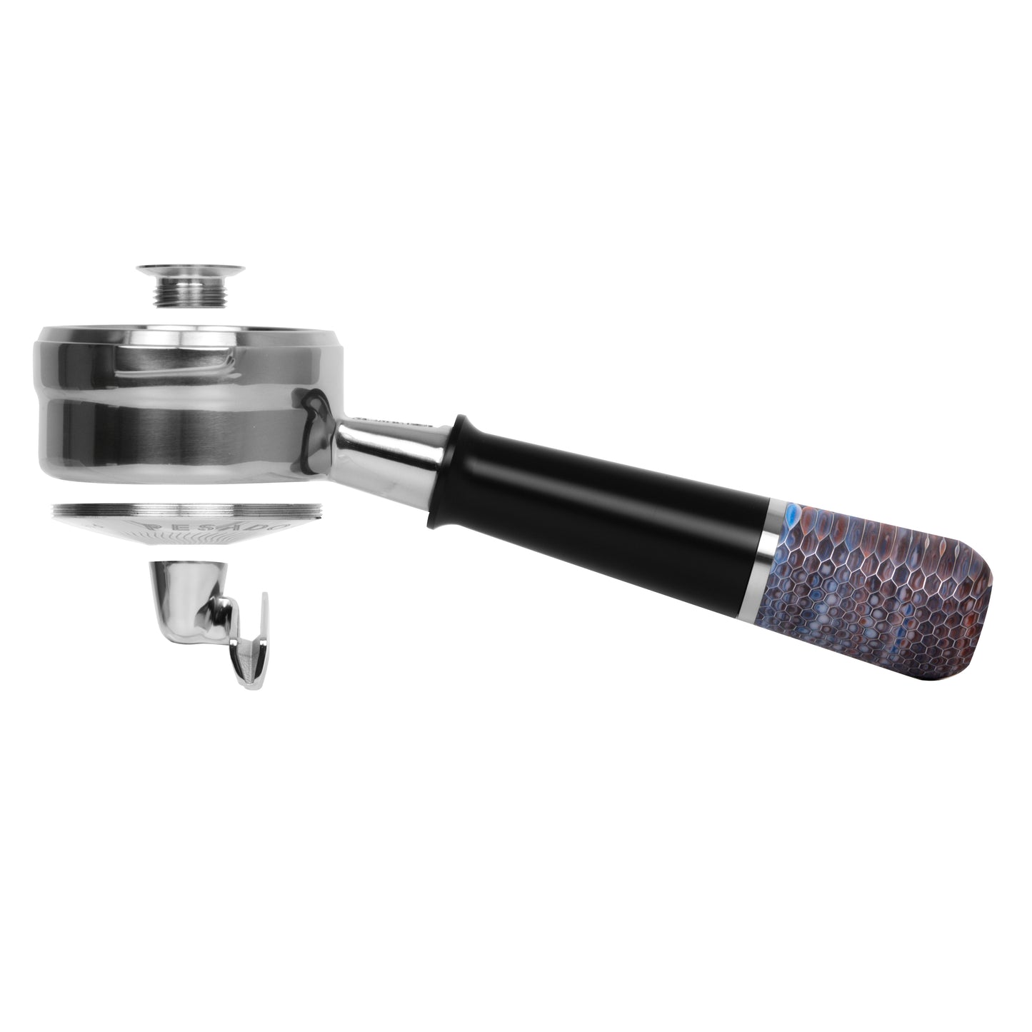 Pesado Hybrid Double Spouted Portafilter (Nuova Simonelli)