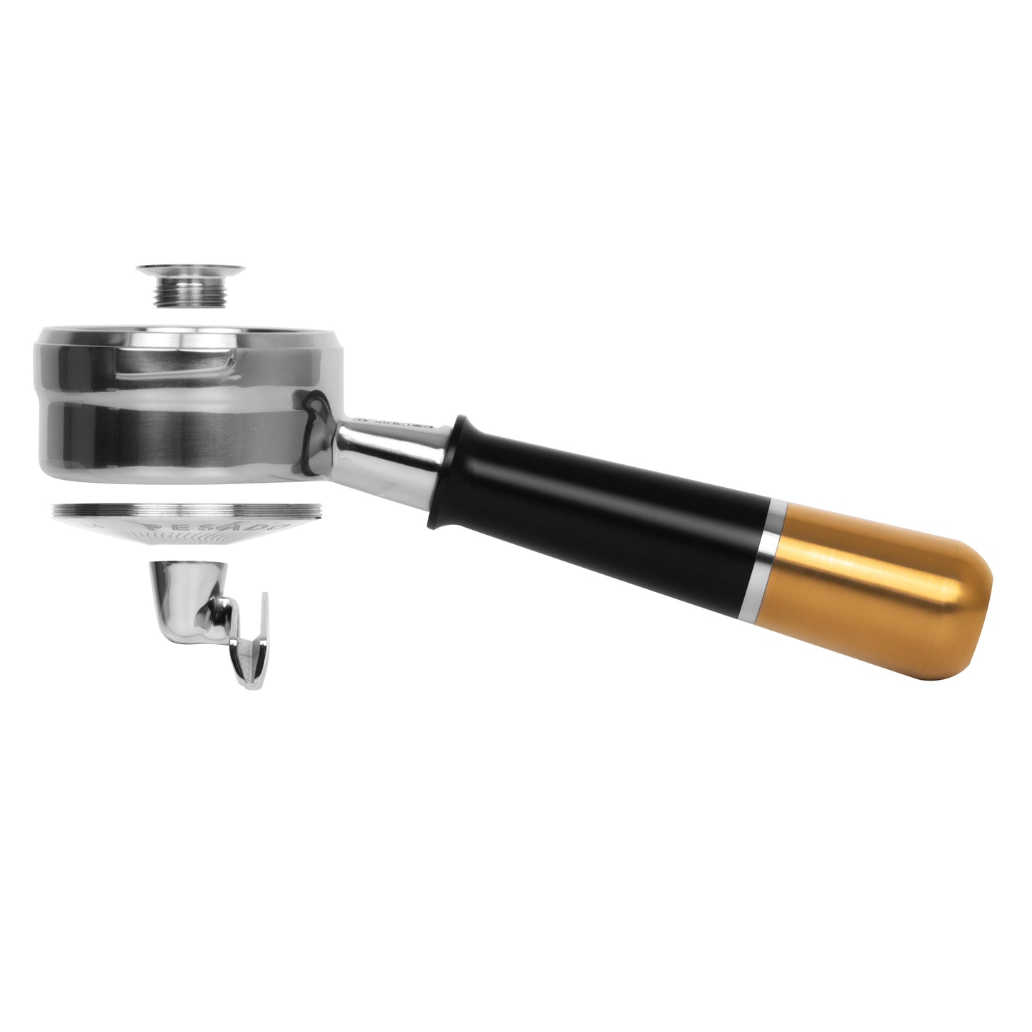 Pesado Hybrid Double Spouted Portafilter (Nuova Simonelli)