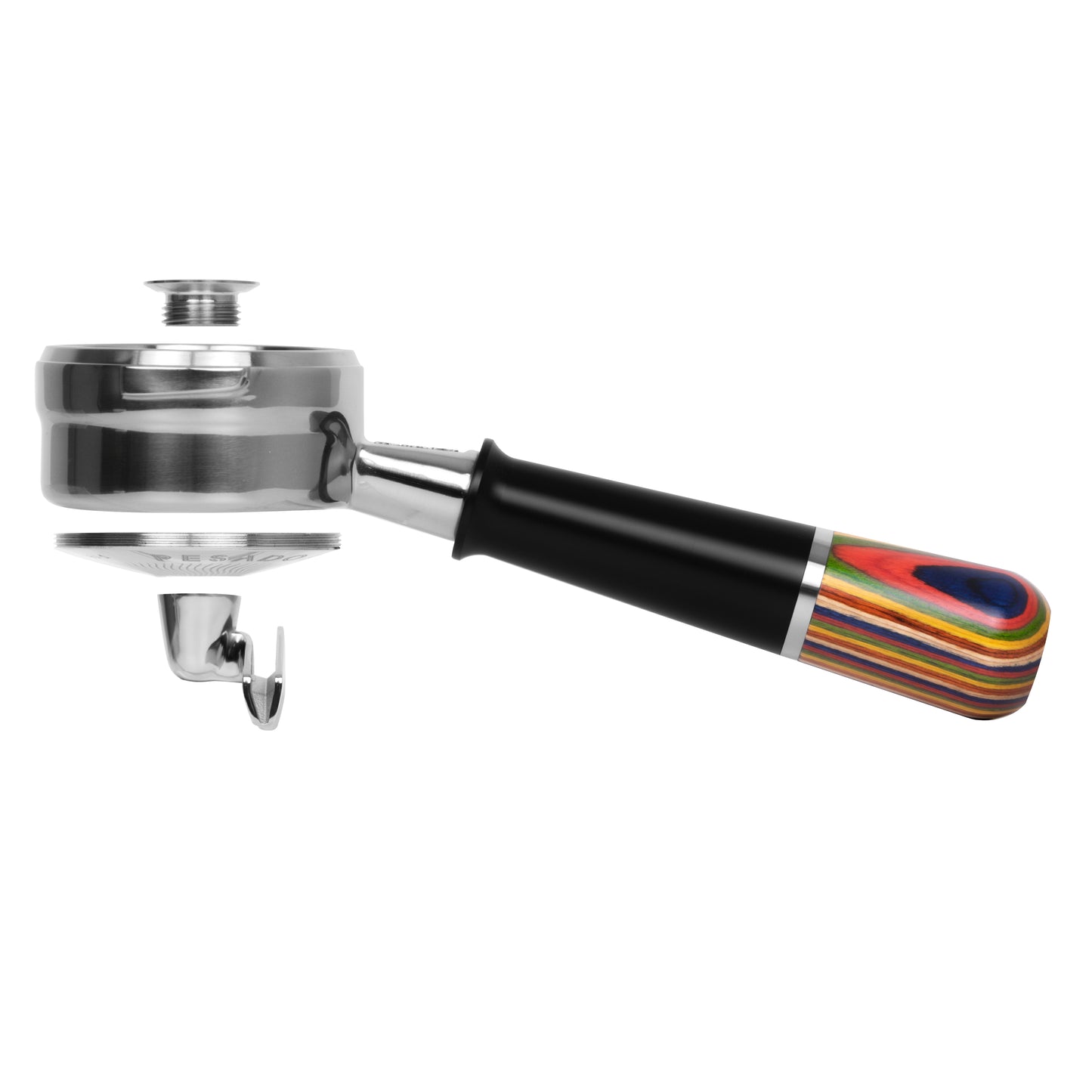 Pesado Hybrid Double Spouted Portafilter (Nuova Simonelli)