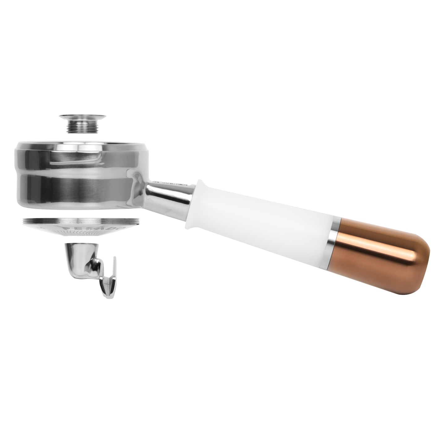 Pesado Hybrid Double Spouted Portafilter (Nuova Simonelli)