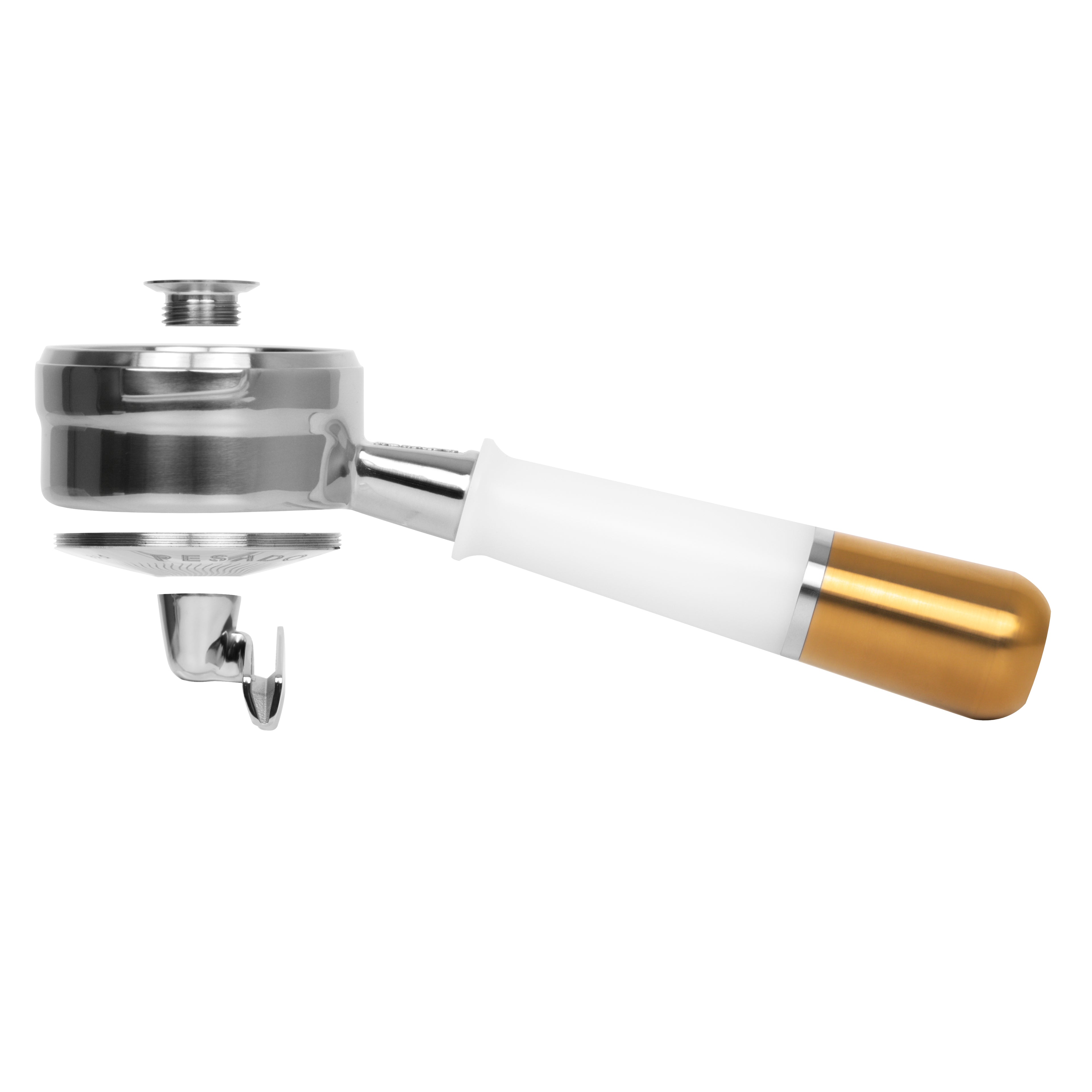 Pesado Hybrid Double Spouted Portafilter 58mm (LM/E61)