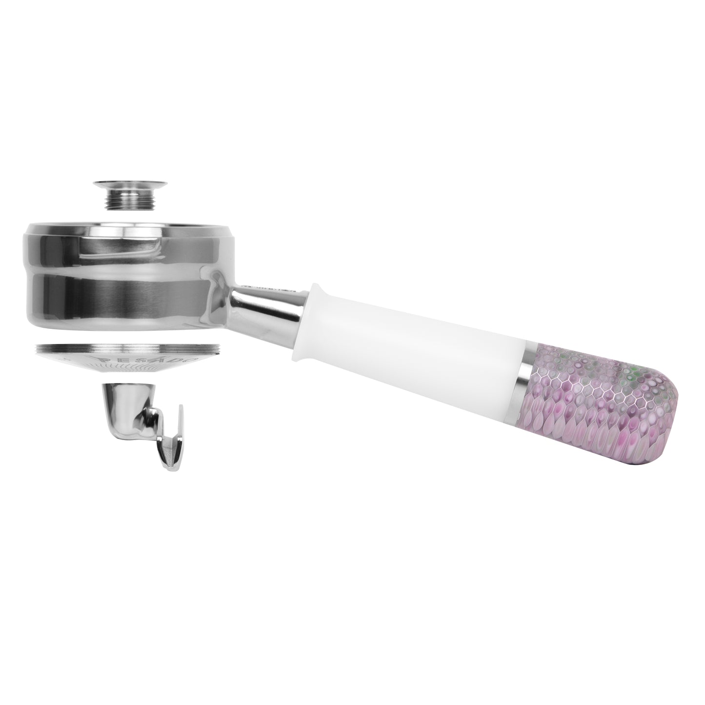 Pesado Hybrid Double Spouted Portafilter (Nuova Simonelli)