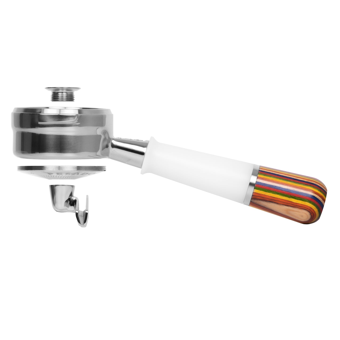 Pesado Hybrid Double Spouted Portafilter (Nuova Simonelli)