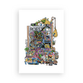 ROEST Poster by Flu Hartberg - A3 Size