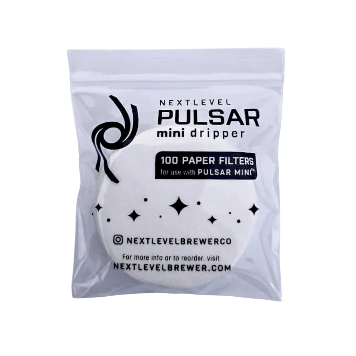 Pulsar Mini Filters by Next Level Brewer 100pk
