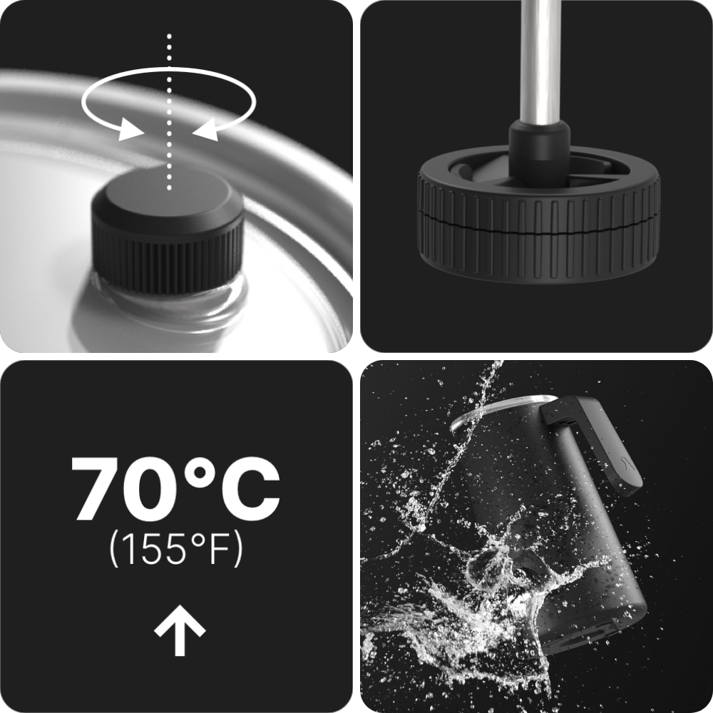 Subminimal NanoFoamer PRO Gen 2 Upgrade Kit (Jug and Lid)