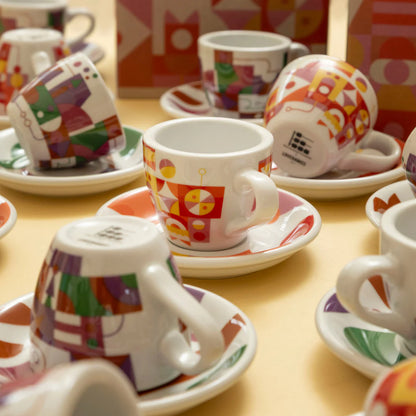 Loveramics Special Edition Set of 2 80ml Egg Espresso Cup & Saucer by Tenshundresthousands