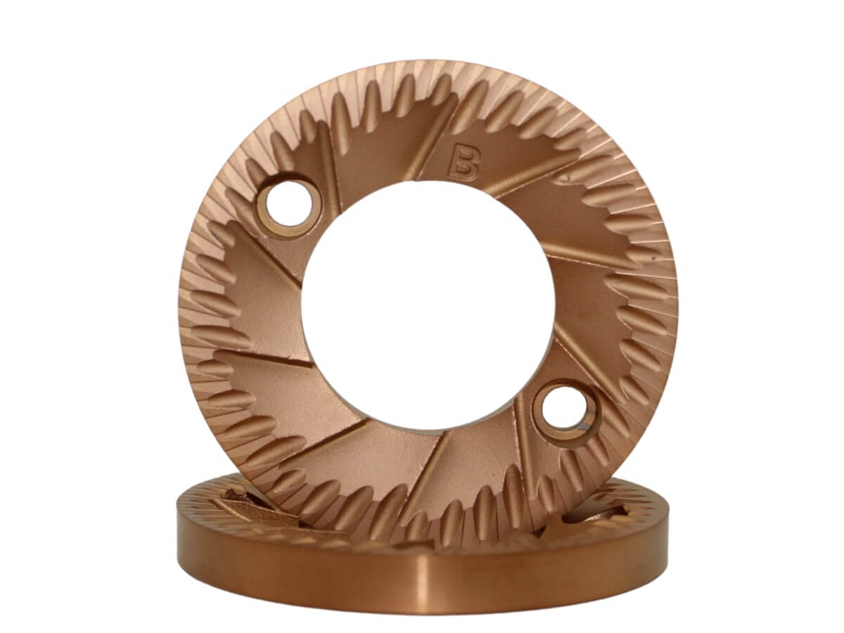 SSP 80mm Burrs to fit Ditting 804/807, Mahlkonig Peak and E80 - Cast Lab Sweet (LS) / Red Speed