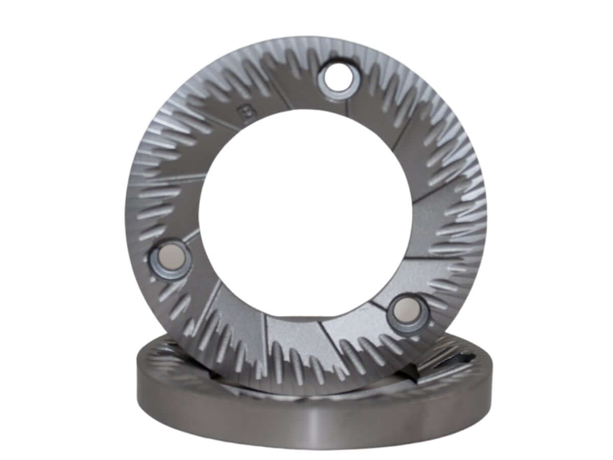 SSP 83mm Burrs to fit Mazzer Major, ZM, Turin DF83 - Cast Lab Sweet (LS) / Silver Knight