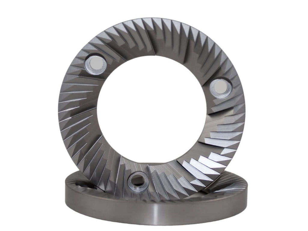 SSP 83mm Burrs to fit Mazzer Major, ZM, Turin DF83 - High Uniformity (HU) / Silver Knight