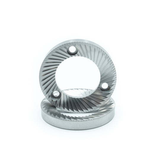 SSP Multipurpose Silver Knight 64mm Burss to fit Fellow ODE, Mazzer Mini, Super Jolly, Lagom 64