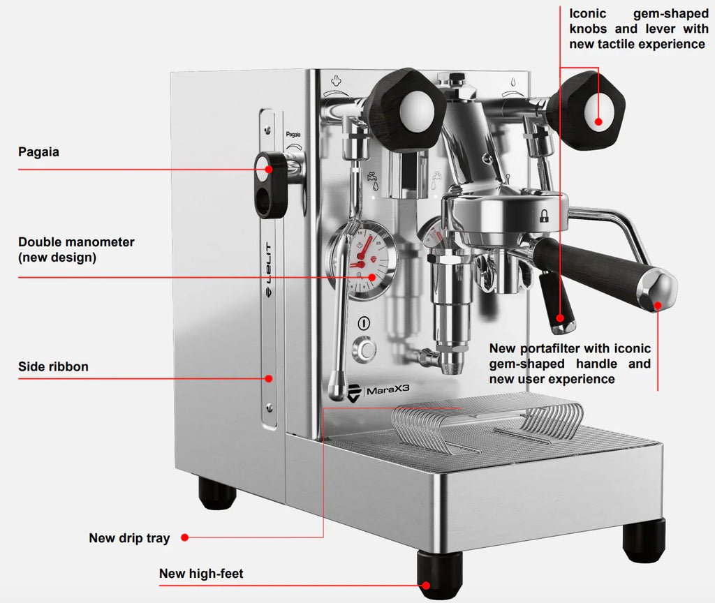 Lelit MaraX3 (Pagaia) Espresso Machine