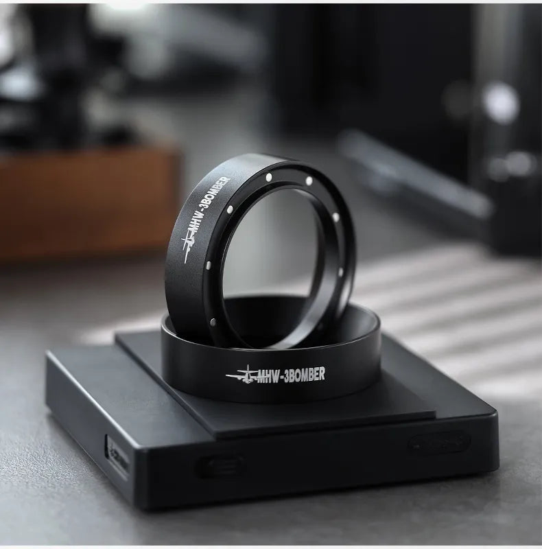 MHW-3BOMBER Magnetic Dosing Ring Black 58mm