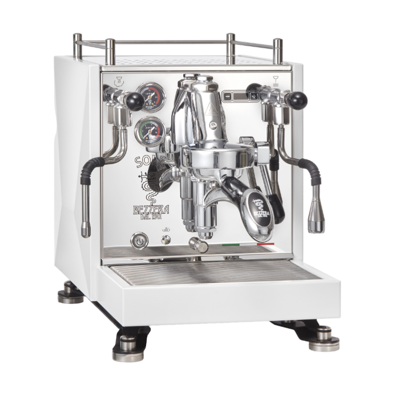 Bezzera Sole Espresso Coffee Machine (Dual Boiler, PID, Rotatary Pump, Shot Timer. Plumbable)