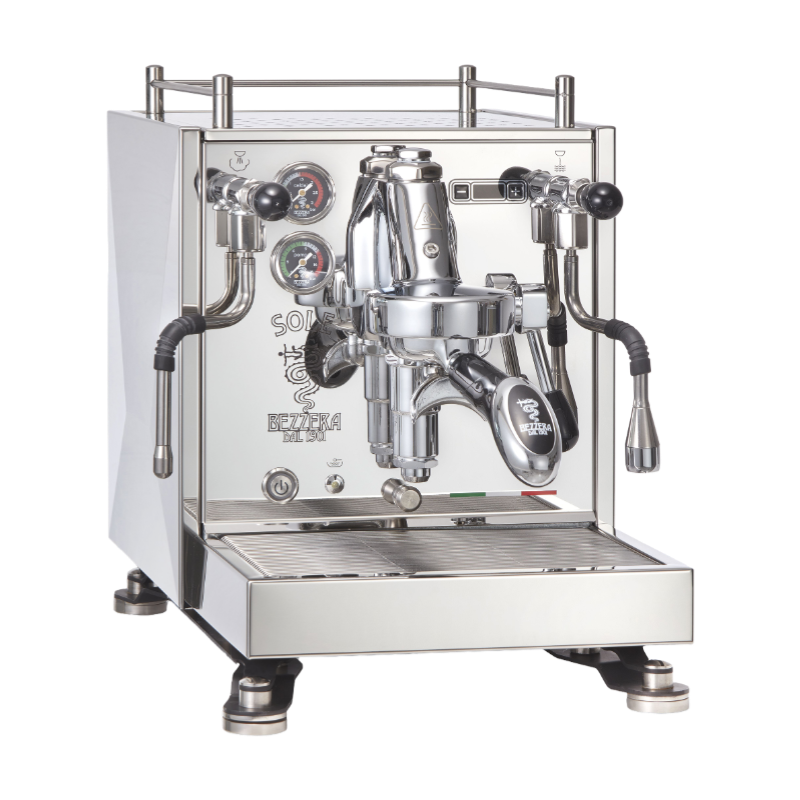 Bezzera Sole Espresso Coffee Machine (Dual Boiler, PID, Rotatary Pump, Shot Timer. Plumbable)