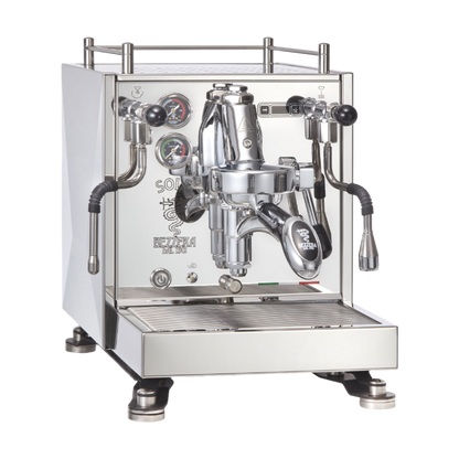 Bezzera Sole Espresso Coffee Machine (Dual Boiler, PID, Rotatary Pump, Shot Timer. Plumbable)