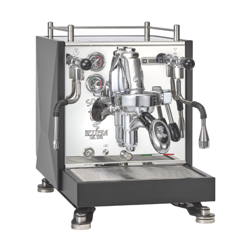 Bezzera Sole Espresso Coffee Machine (Dual Boiler, PID, Rotatary Pump, Shot Timer. Plumbable)