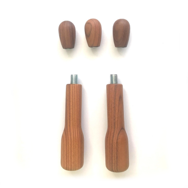 Bezzera E61 Wooden Portafilter Handles & Taps
