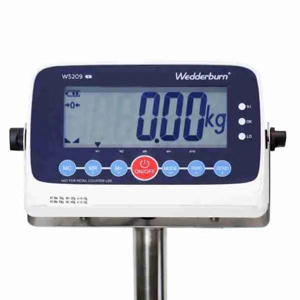 Digital Platform Scale WS209B 1g increment For Coffee Roasters