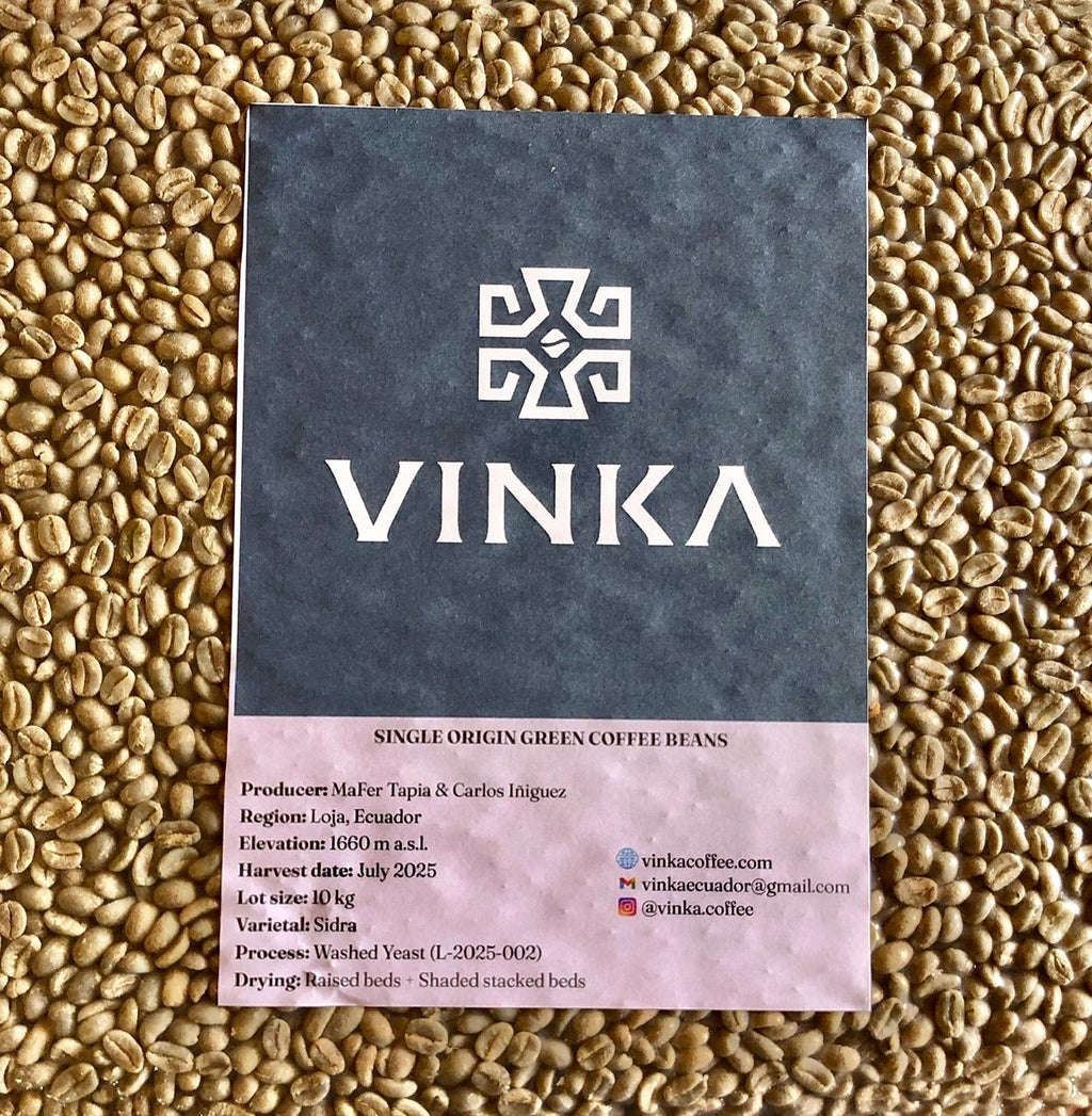 Ecuador | Vinka Farm | Carlos & Maria Fernanda | 2025 Sidra Washed Yeast