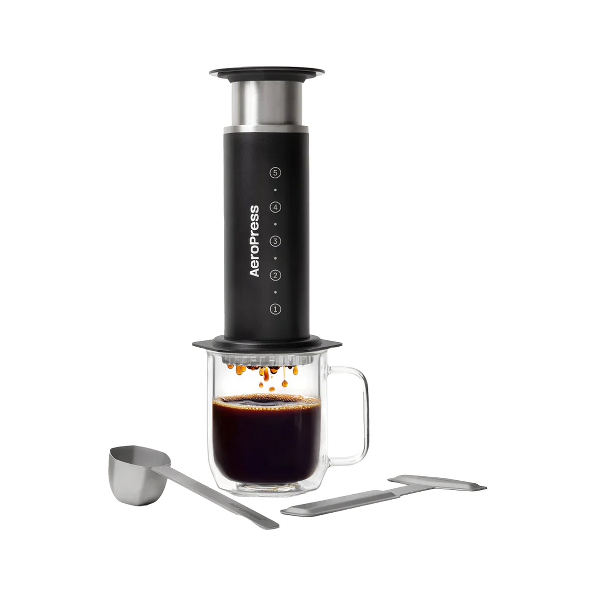 AeroPress Coffee Maker Steel - product view 1