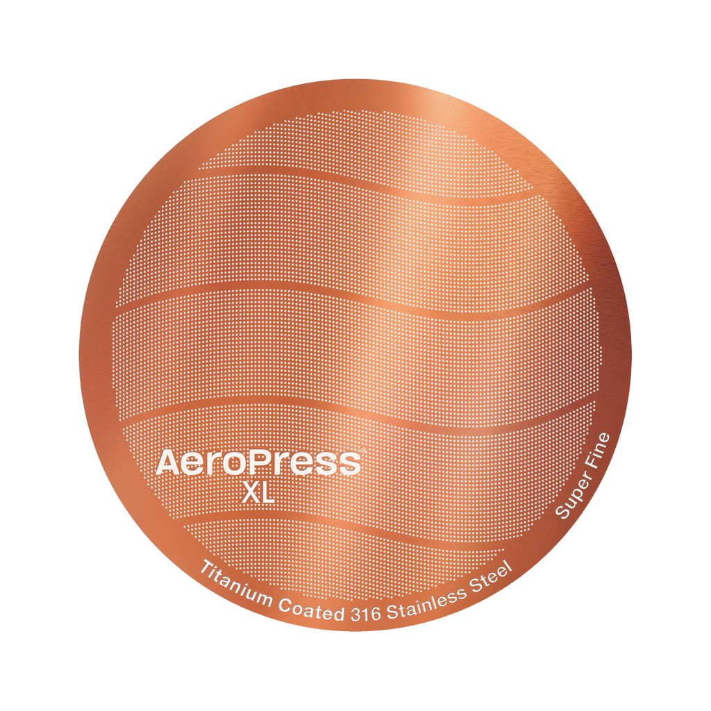 AeroPress XL Gold Tone Metal Filter Super Fine - product view 1