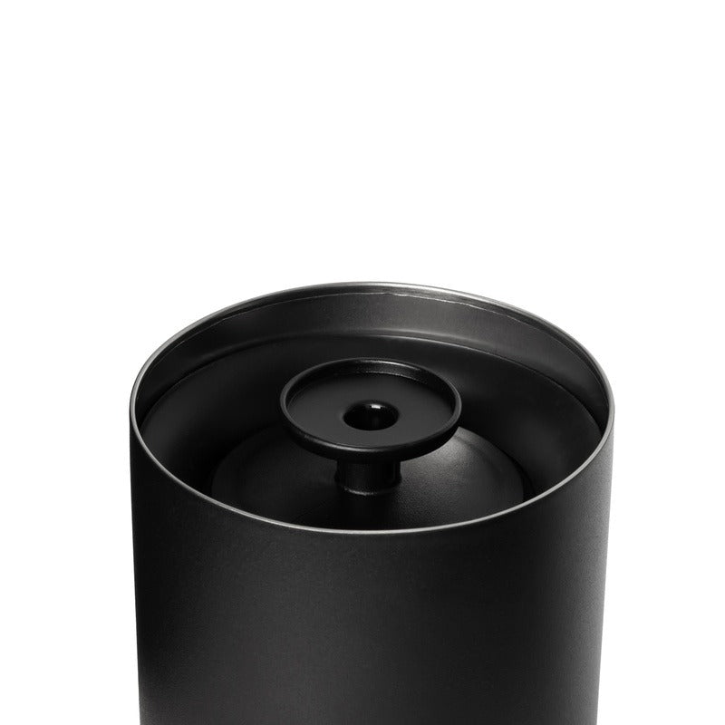 MiiR Airlock Coffee Canister with the lid off