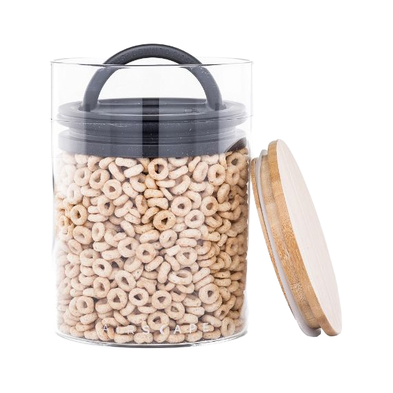 Airscape Glass Bamboo 7" Classic Storage Canister - 450g - product view 2