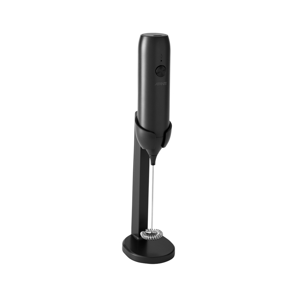 Avanti Rechargeable Milk Frother with Stand - product view 1