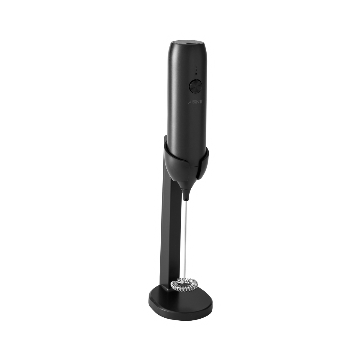Avanti Rechargeable Milk Frother with Stand - product view 1
