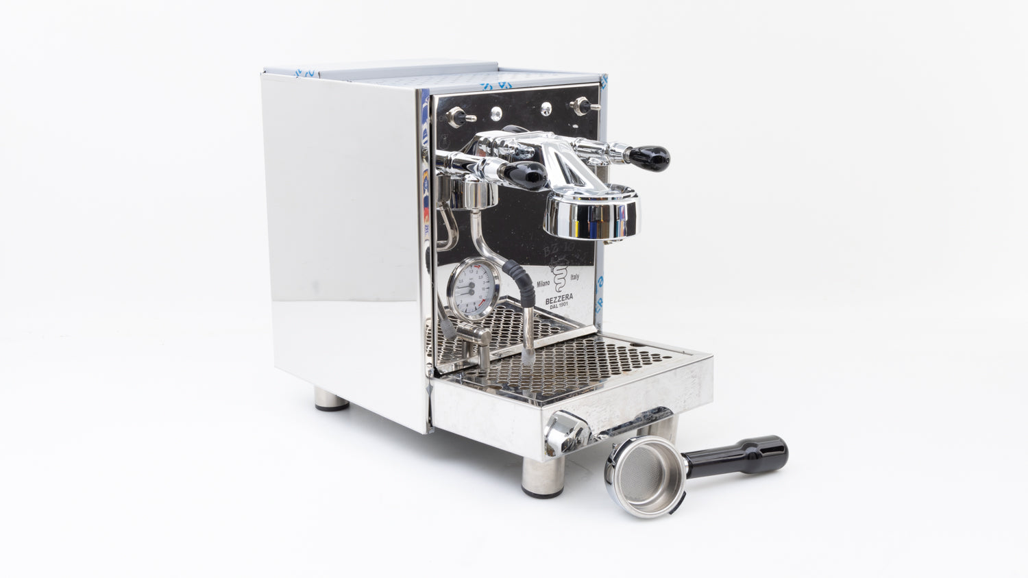 Bezzera BZ10 E61 Espresso Coffee Machine (1.5L HX Boiler, Pressurestat, Vibration Pump, Tank Only)