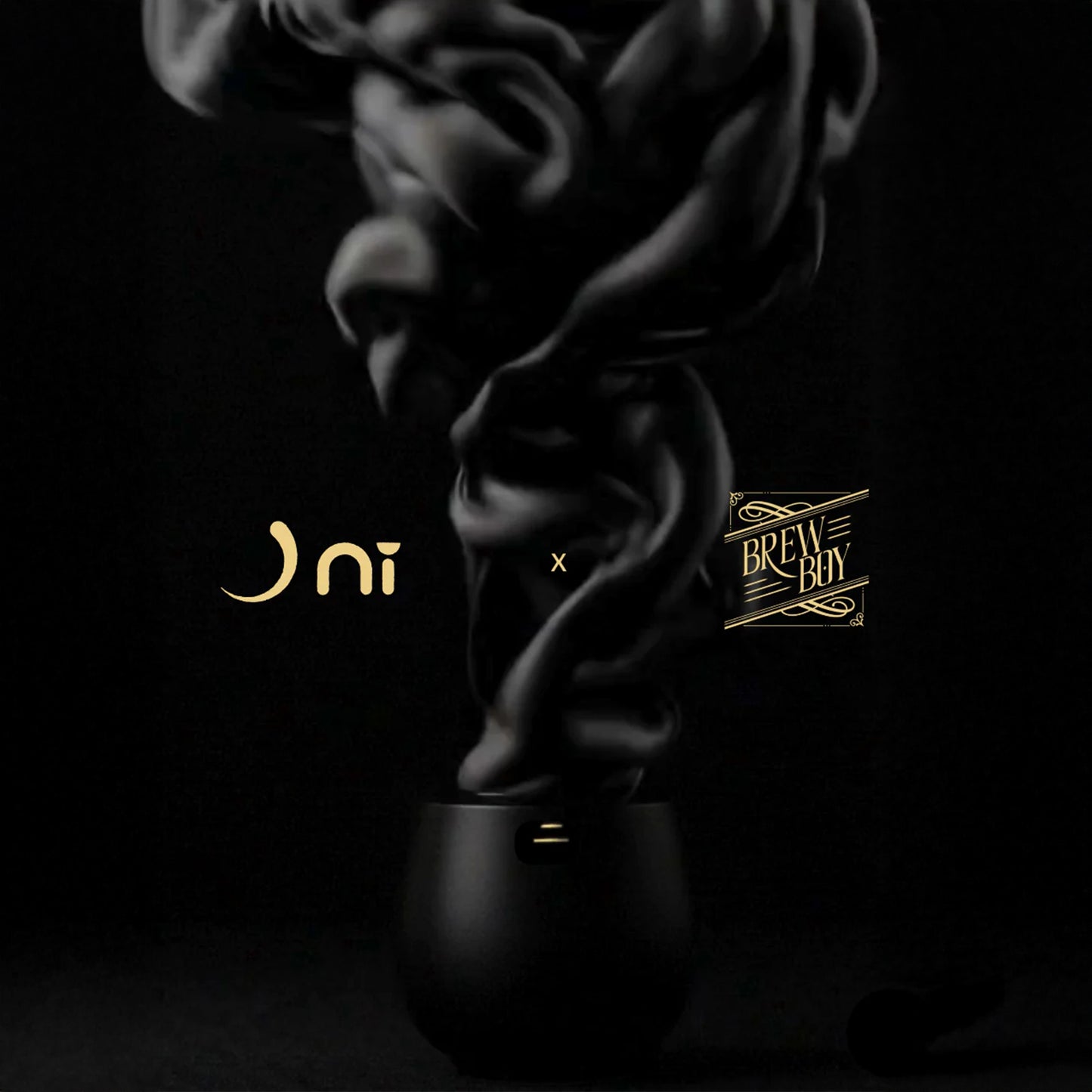 Ni. Black Bouba Brew Boyy Collaboration Cup