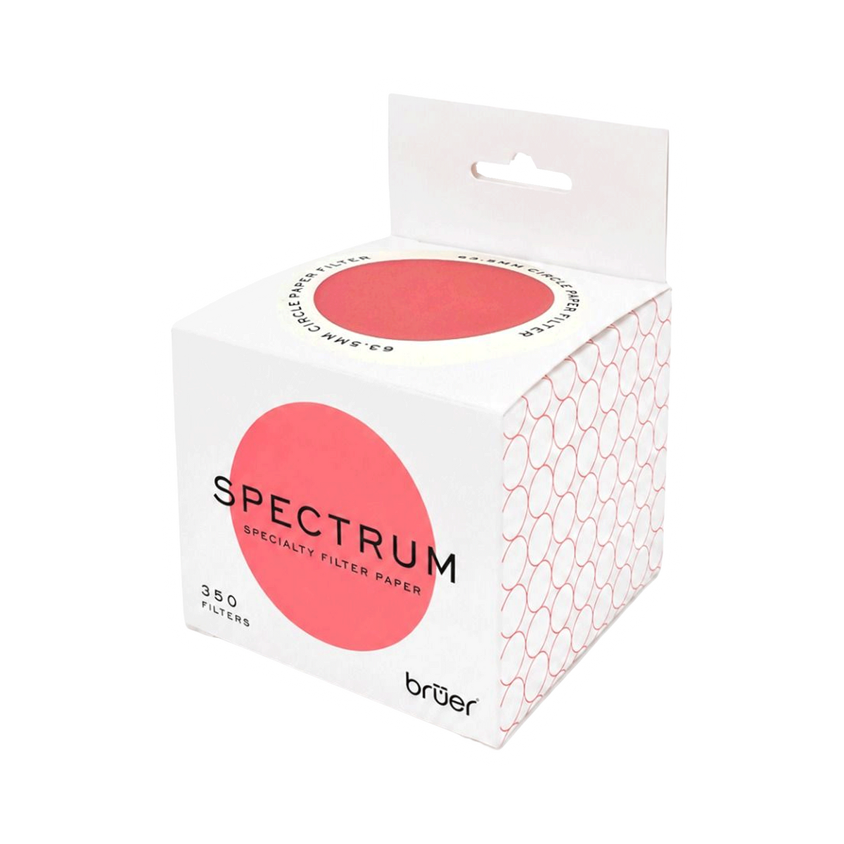 Bruer Spectrum Circle Filter Paper 63.5mm 350pk - product view 1