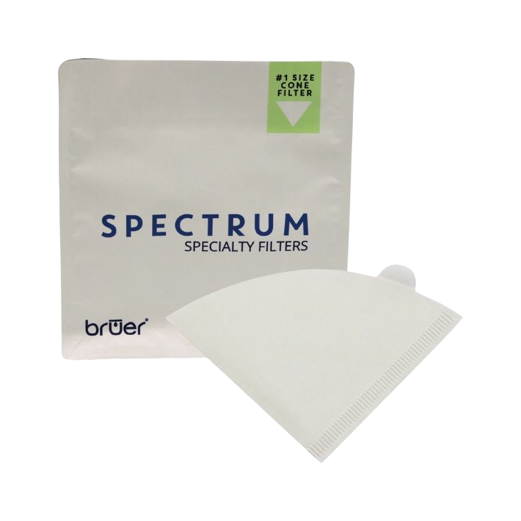 Bruer Spectrum Cone Paper Filter #1 100pk - product view 1
