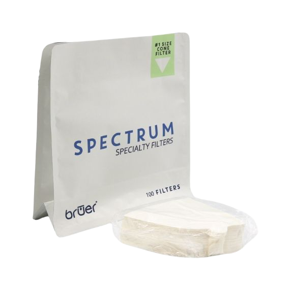 Bruer Spectrum Cone Paper Filter #1 100pk - product view 2