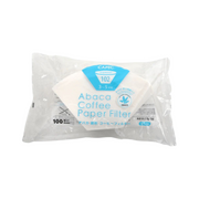 Cafec 3-5 Cup Abaca Trapezoid Filter Paper 100pk - product view 1