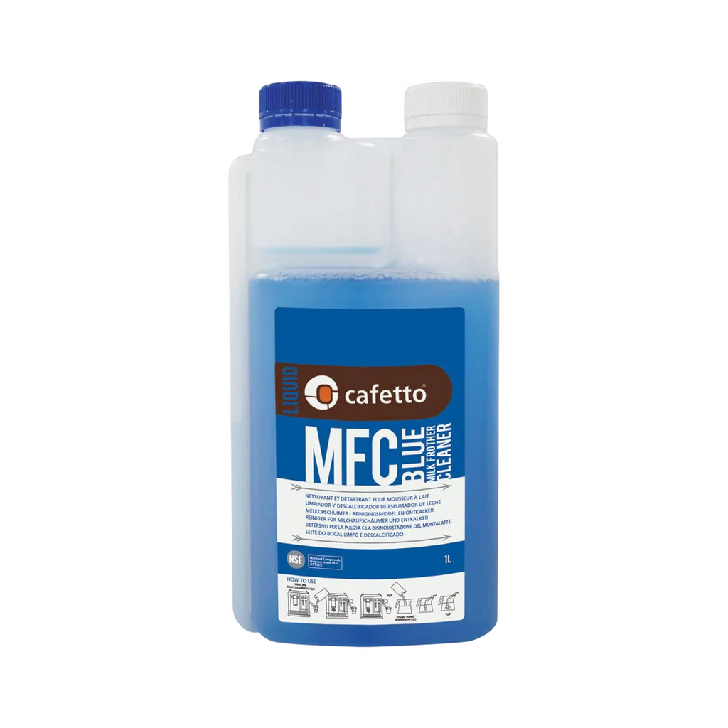 Cafetto Blue Milk Frother Cleaner 1L - product view 1