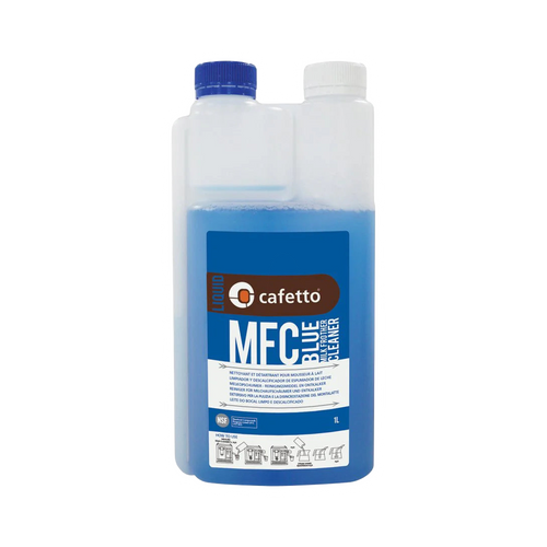Cafetto Blue Milk Frother Cleaner 1L - product view 1