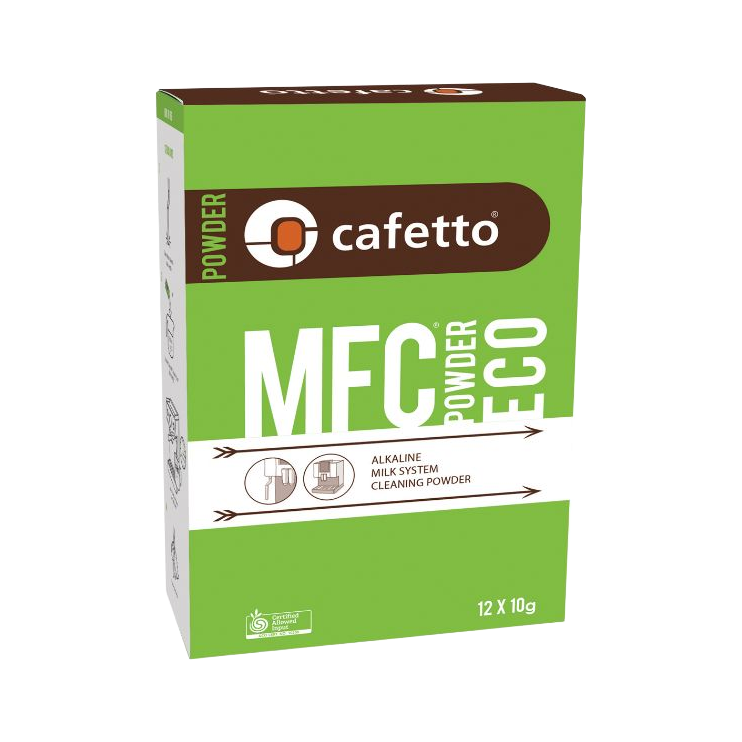 Cafetto MFC Milk Cleaning Powder Eco, 12 x 10g Sachets - product view 2