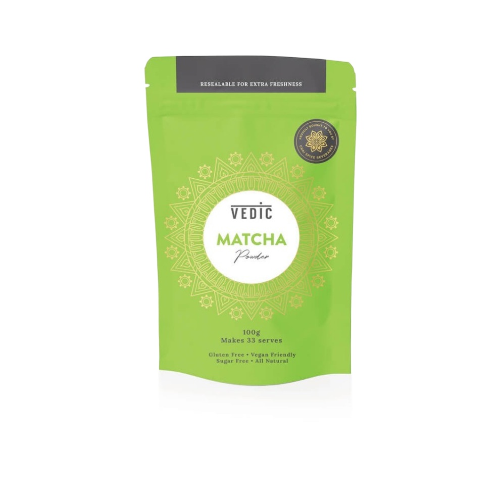 Chai Spice Vedic Matcha Powder 100g - product view 1