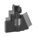 Cinoart Portafilter Cleaner Repalcement Brushes (3pk) - product view 1