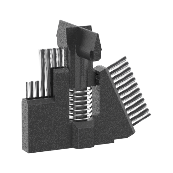 Cinoart Portafilter Cleaner Repalcement Brushes (3pk) - product view 1