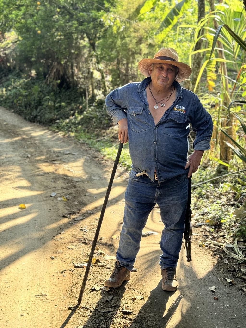 Carlos Trujillo at Finca Patio Bonito