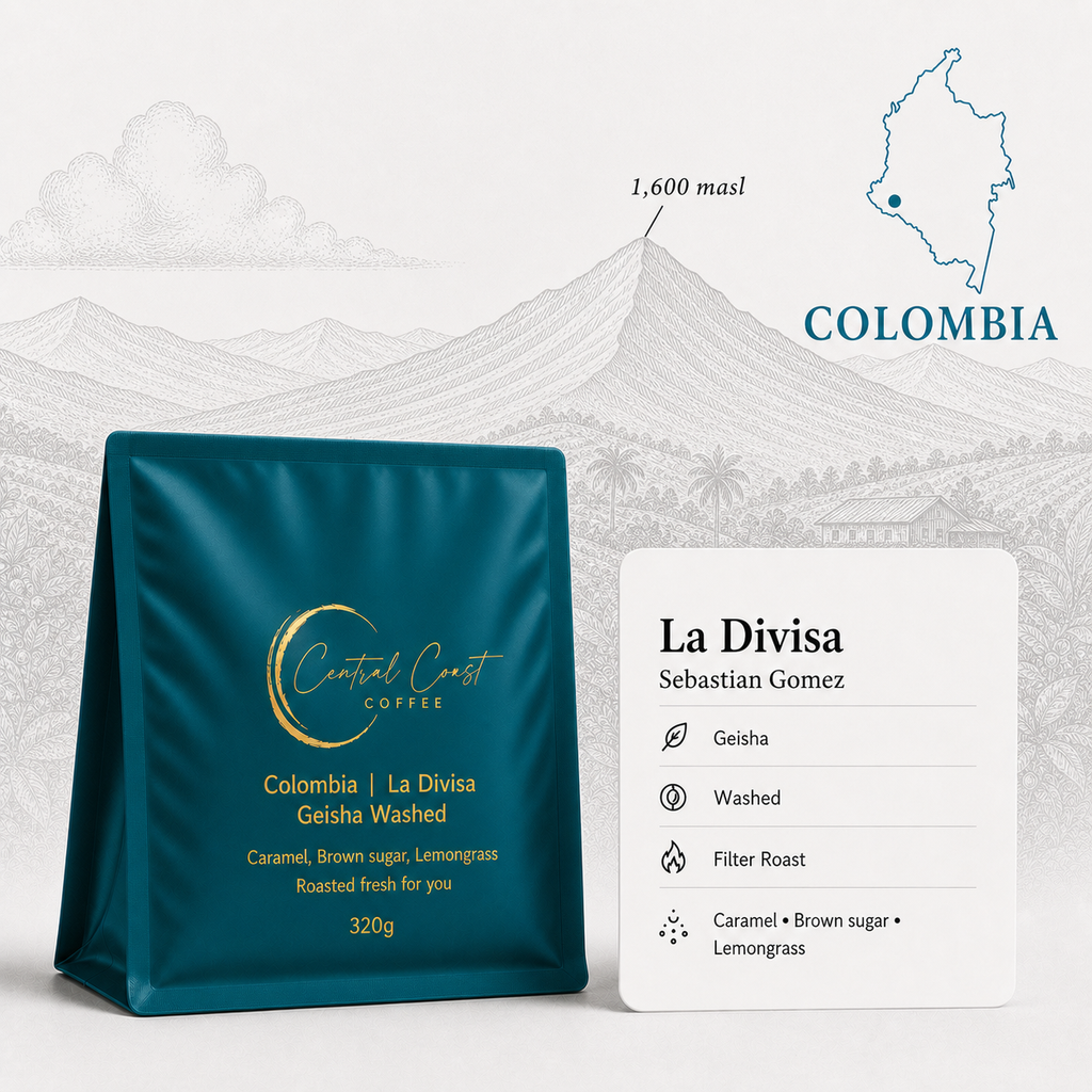 Colombia | La Divisa | Gesha Washed | Signature Series 320g bag