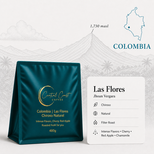 Colombia | Las Flores | Chiroso Natural | Signature Series 480g bag
