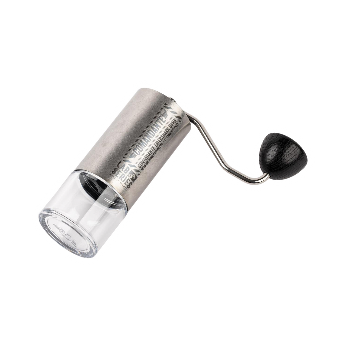 Comandante C40 MK4 Lab Series - TigerShark Burr Coffee Hand Grinder - product view 2