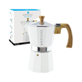 Grosche Milano Stovetop Espresso Coffee Maker White - product view 1
