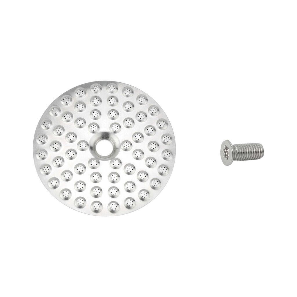 Decent Dimples Shower Screen with screw - product view 1