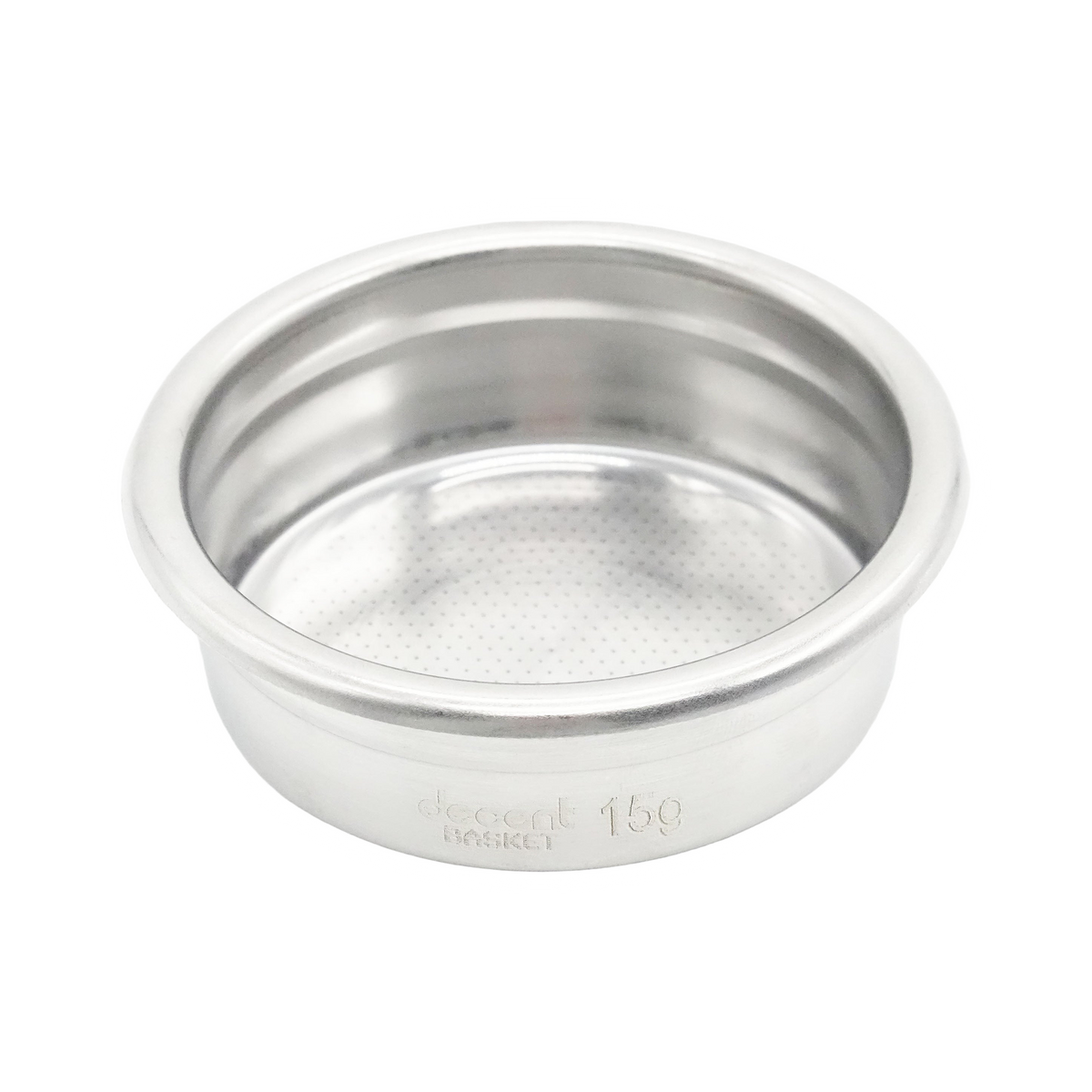 Decent Espresso Ridged Portafilter Basket (58mm) - product view 1